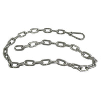 Justrite Stainless Steel Chain For Gas Cylinder Support Brackets, 41" Long