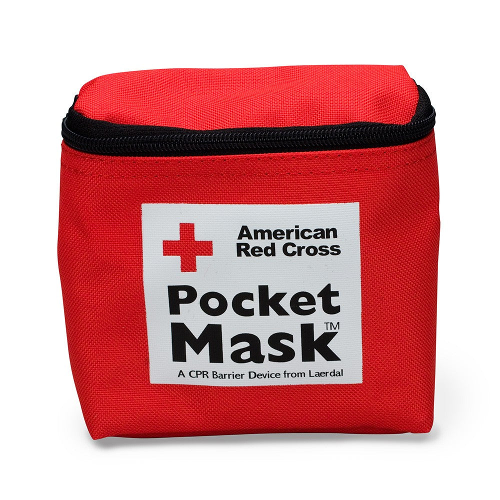 First Aid Only Laerdal CPR Pocket Mask with Fabric Case