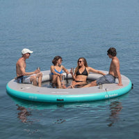 Solstice Inflatable 8' X 8' Circular Mesh Dock