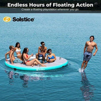 Solstice Inflatable 8' X 8' Circular Mesh Dock