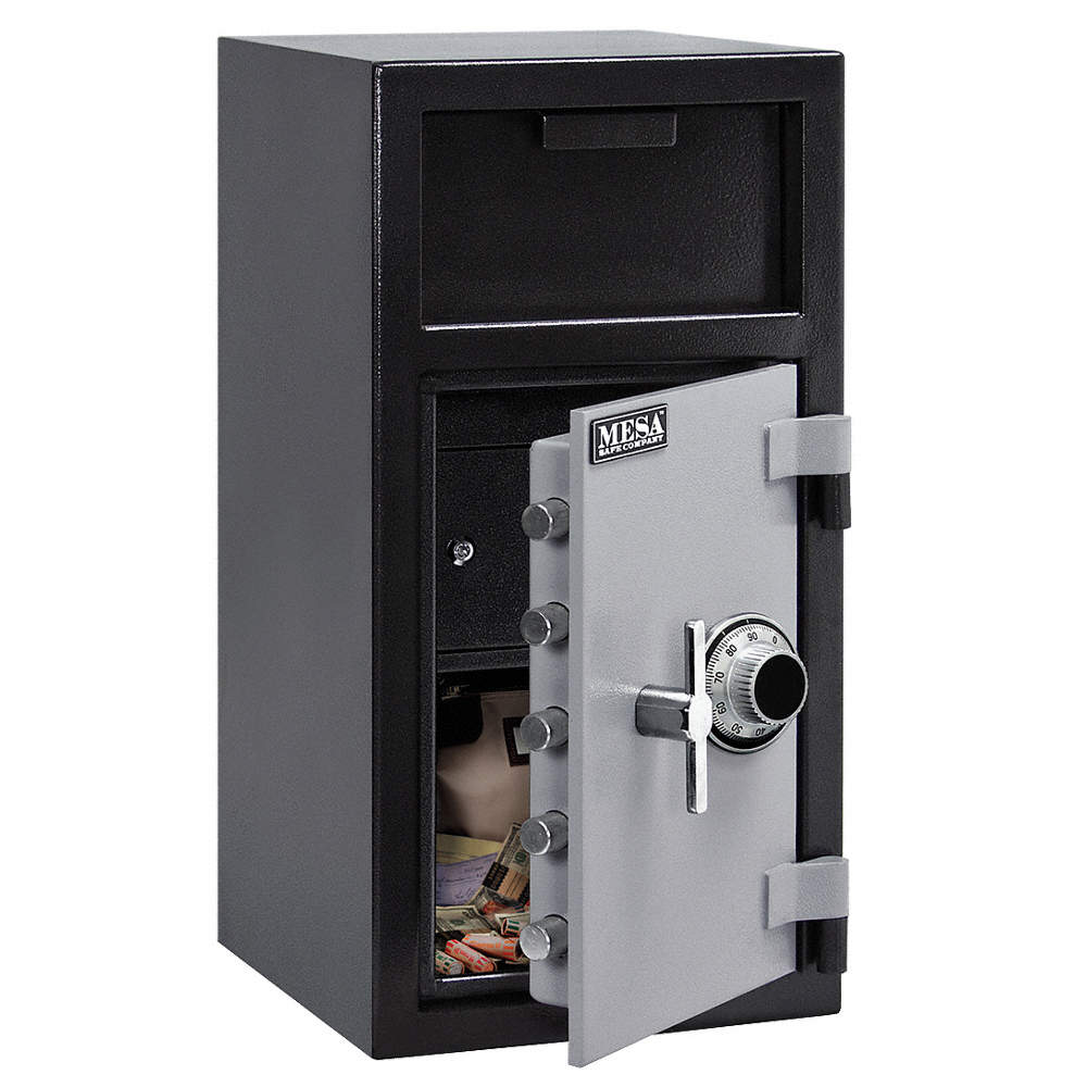 Mesa Safe MFL2714C Depository Safe with Combination Lock – Secure Cash Management for Home and Small Business