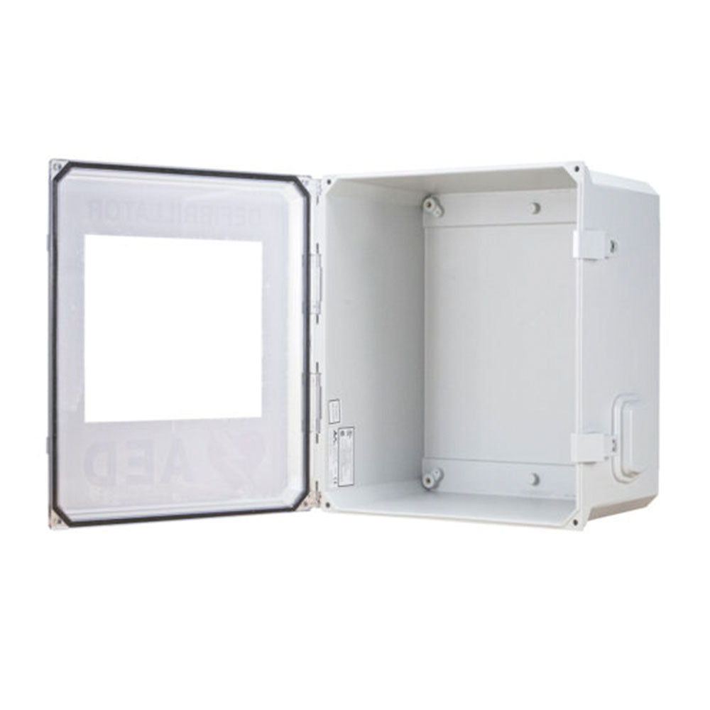 Cubix Safety Non-Alarmed Outdoor Bleeding Control Cabinet for Public Access Trauma Kits