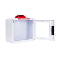 Cubix Safety Premium Compact AED Cabinet with Alarm & Strobe