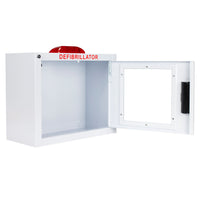 Cubix Safety Standard Compact AED Cabinet with Alarm & Strobe