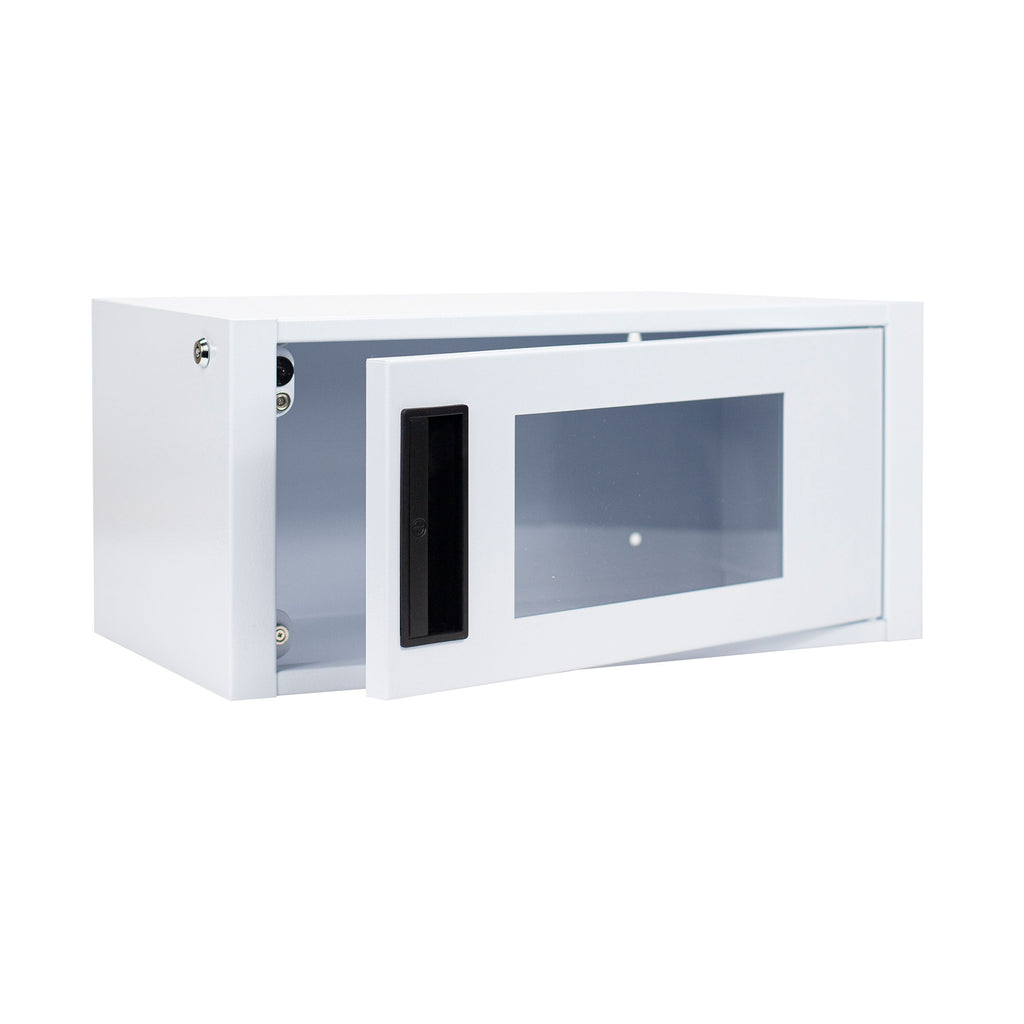 Cubix Safety Large Universal AED and Medical Kit Cabinet with Integrated Alarm