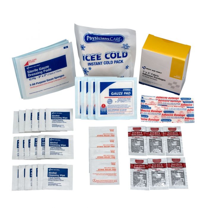 First Aid Only 95 Piece Refill Pack for Industrial First Aid Kits