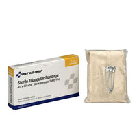 First Aid Only 40" x 40" x 56" Sterile Muslin Triangular Bandage, 1 Per Box(Pack of 200)
