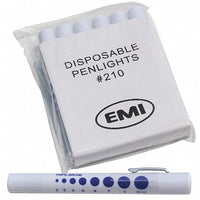 EMI Disposable Penlights with Pupil Gauge (14-Pack)