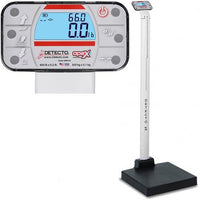 Detecto Apex Digital Scales with Mechanical Height Rods