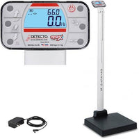 Detecto APEX-SH Digital Scales with Sonar Height Rods