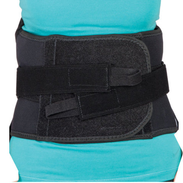 RCAI Lumbar Sacral Support with Side Panels (LSO) | Rigid Sagittal-Coronal Spinal Stabilization
