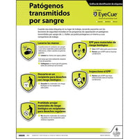 JJ Keller EyeCue Bloodborne Pathogens Laminated Poster