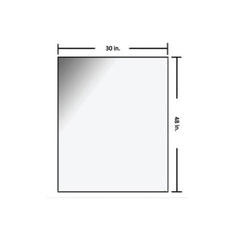 Phillips Safety Radiation Shield Glass 2.0mm PB EQ 30" x 48"