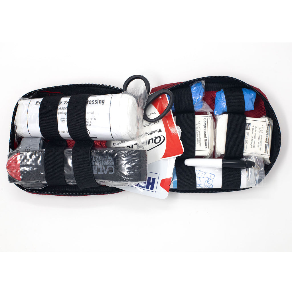 Cubix Safety Premium Bleeding Control Kit – Medical-Grade Hemorrhage Control and Trauma Response Assembly