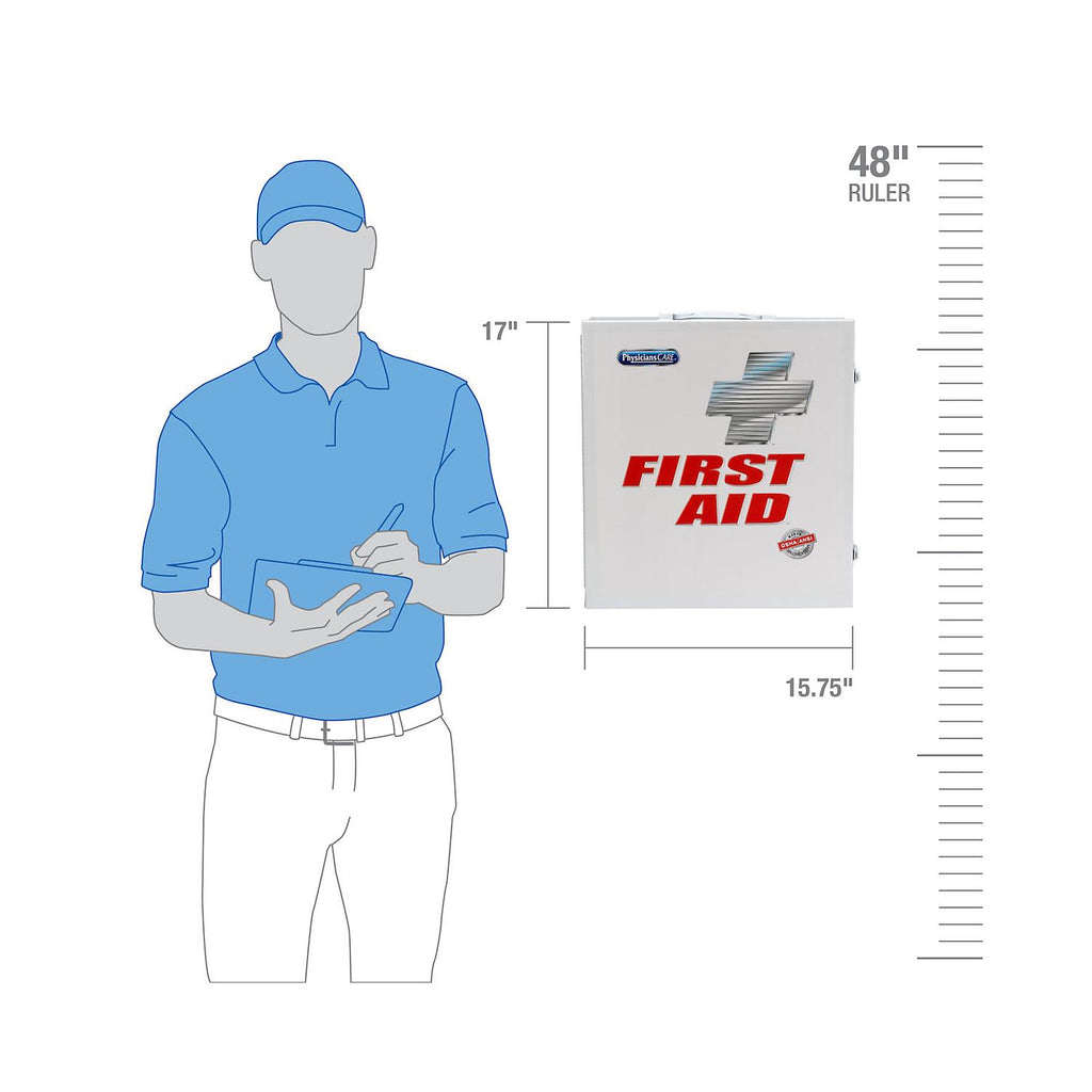 First Aid Only PhysiciansCare Industrial First Aid Station (694 Pieces)