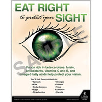 JJ Keller Protect Your Sight - Health and Wellness Awareness Poster