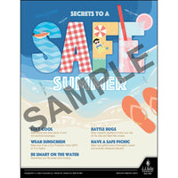 JJ Keller Safe Summer - Health and Wellness Awareness Poster