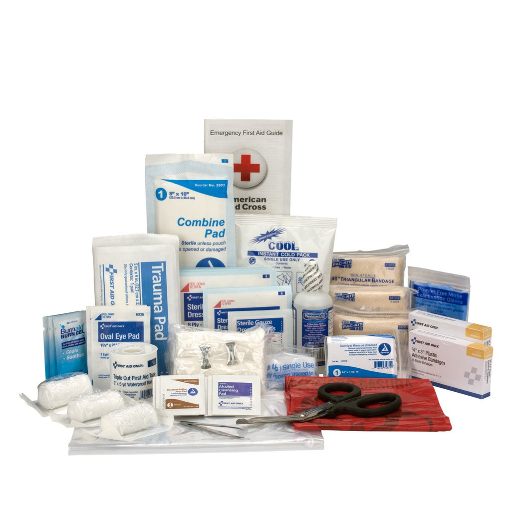 First Aid Only Medium First Responder Kit Refill | 118-Piece Trauma Supply