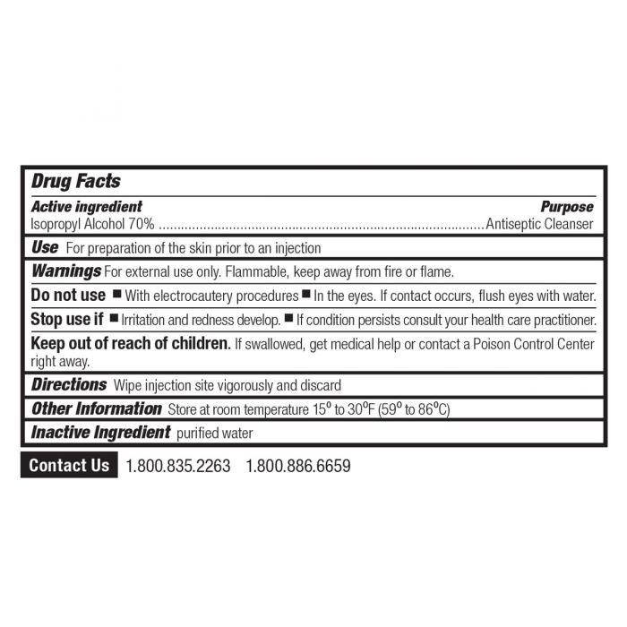 First Aid Only Alcohol Pads, 50 Per Box