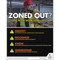 JJ Keller Work Zone Safety - Construction Safety Poster