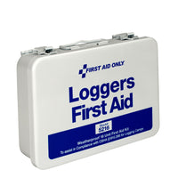 First Aid Only 25 Person Loggers First Aid Kit, Metal Weatherproof Case