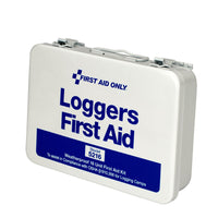 First Aid Only 25 Person Loggers First Aid Kit, Metal Weatherproof Case