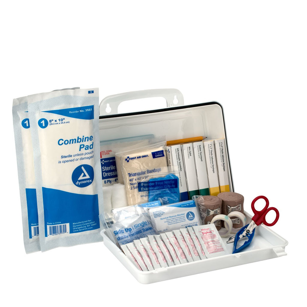 First Aid Only 25 Person Loggers First Aid Kit, OSHA Compliant Plastic Case