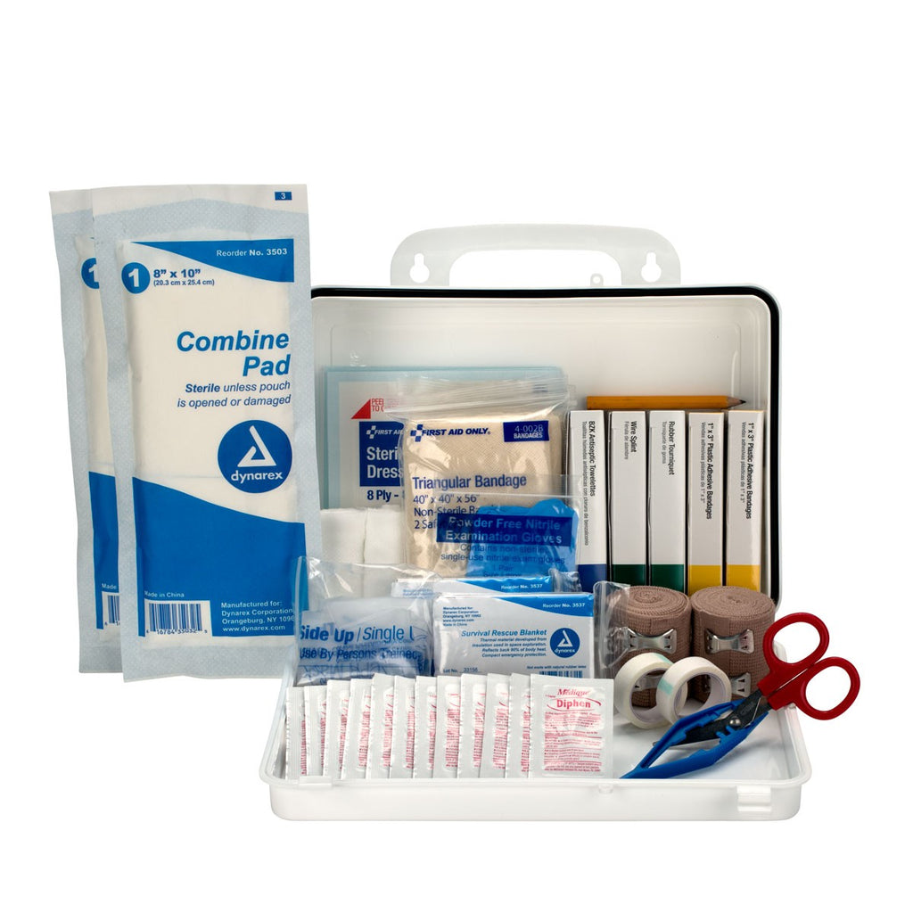 First Aid Only 25 Person Loggers First Aid Kit, OSHA Compliant Plastic Case