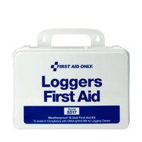 First Aid Only 25 Person Loggers First Aid Kit, Plastic Case(Pack of 6)