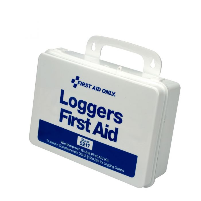 First Aid Only 25-Person Logger’s First Aid Kit | Custom Logo Plastic Case