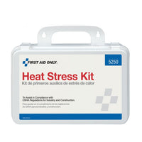 First Aid Only Heat Stress Kit, Plastic Case (Case of 5)