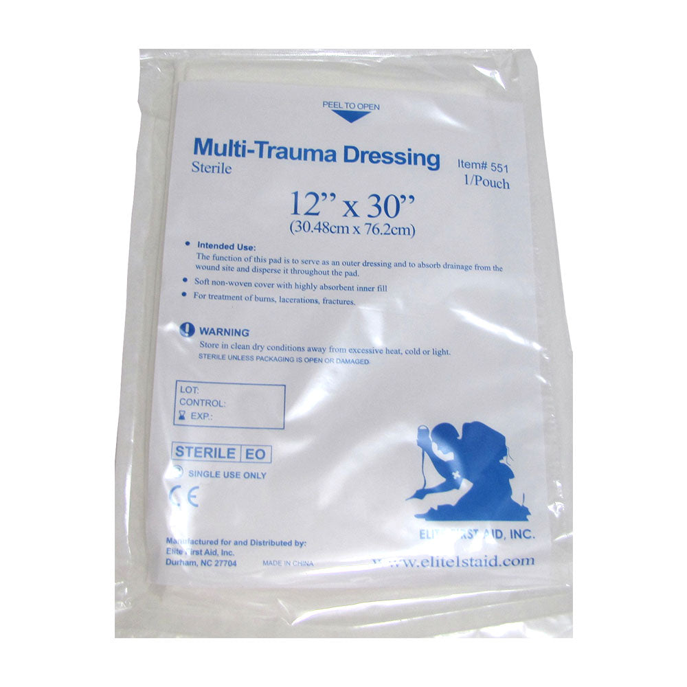 Elite First Aid Multi-Trauma Bandage - High-Absorbency Emergency Wound Dressing