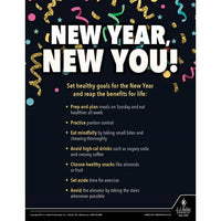 JJ Keller "New Year New You" Health & Wellness Awareness Poster