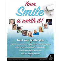 JJ Keller "Your Smile Is Worth It" Health & Wellness Awareness Poster