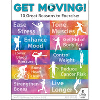 JJ Keller "Get Moving" Health & Wellness Awareness Poster