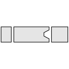 Amsco 3080 V-Style 2" Mattress Set