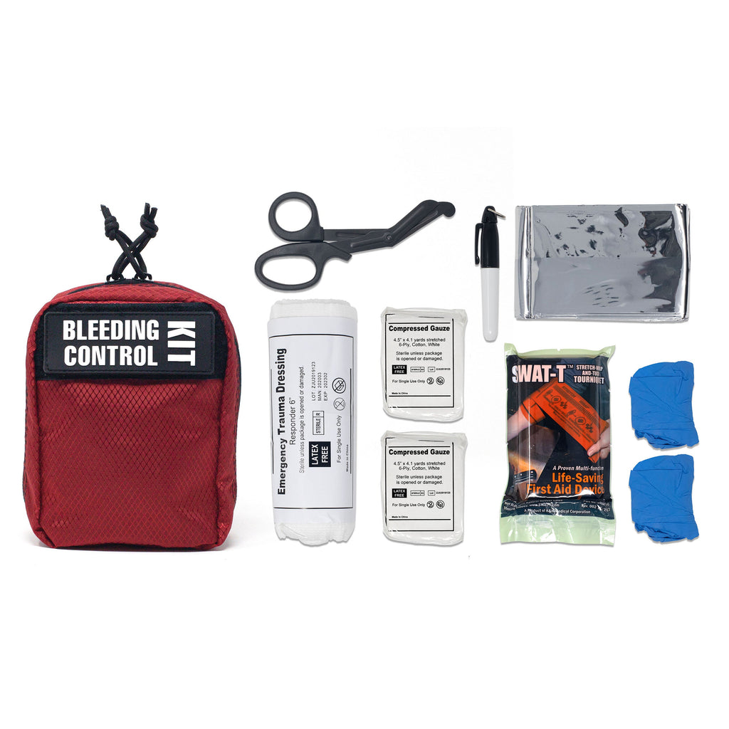 Cubix Safety Standard Bleeding Control Kit for Institutional Trauma Response