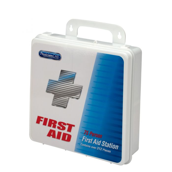 First Aid Only 75 Person Office First Aid Kit, 312 Pieces, Plastic Case