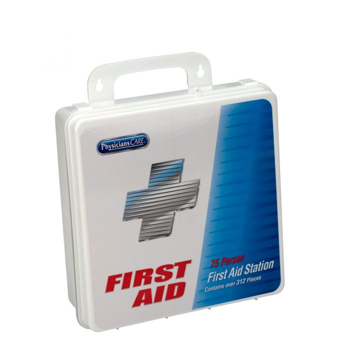 First Aid Only 75 Person Office First Aid Kit, 312 Pieces, Plastic Case