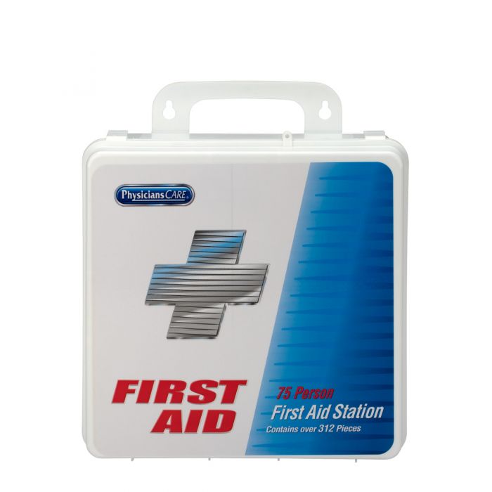 First Aid Only 75 Person Office First Aid Kit, 312 Pieces, Plastic Case