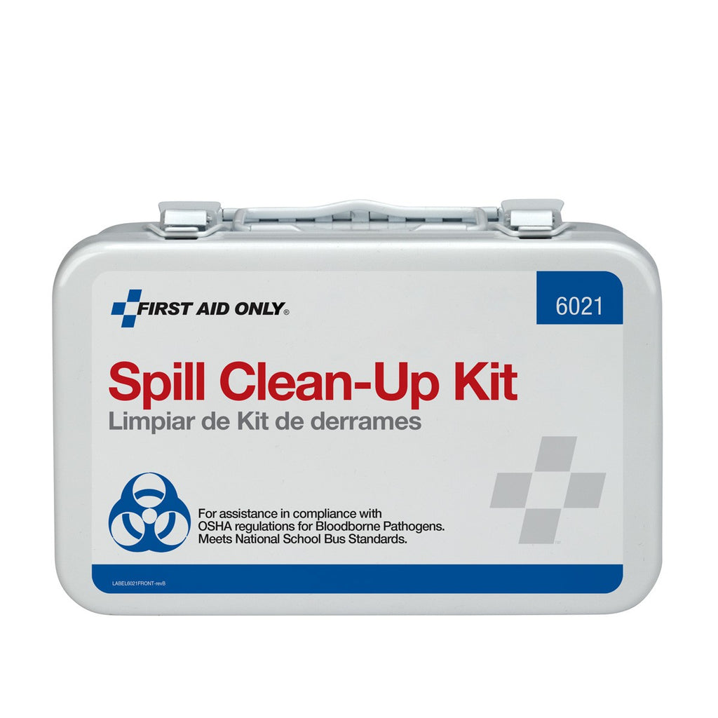 First Aid Only 21-Piece Bloodborne Pathogen (BBP) Spill Kit in Weatherproof Steel Case
