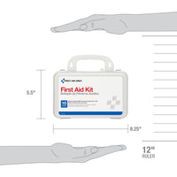 First Aid Only 10 Person First Aid Kit, Weatherproof Plastic Case