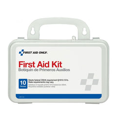 First Aid Only 10 Person First Aid Kit, Weatherproof Plastic Case, Custom Logo