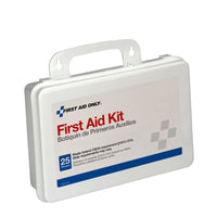First Aid Only 25 Person OSHA First Aid Kit, Weatherproof Plastic Case(Pack of 15)