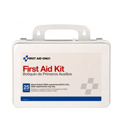 First Aid Only 25 Person OSHA First Aid Kit, Weatherproof Plastic Case, Custom Logo