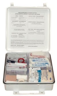 First Aid Only 50 Person First Aid Kit, Weatherproof Plastic Case(Pack of 8)