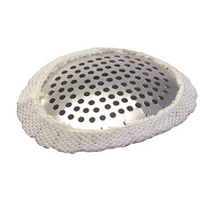 Fox Alum Eye Shield W/Cvr Grafco, 50/Bx, Light Blue