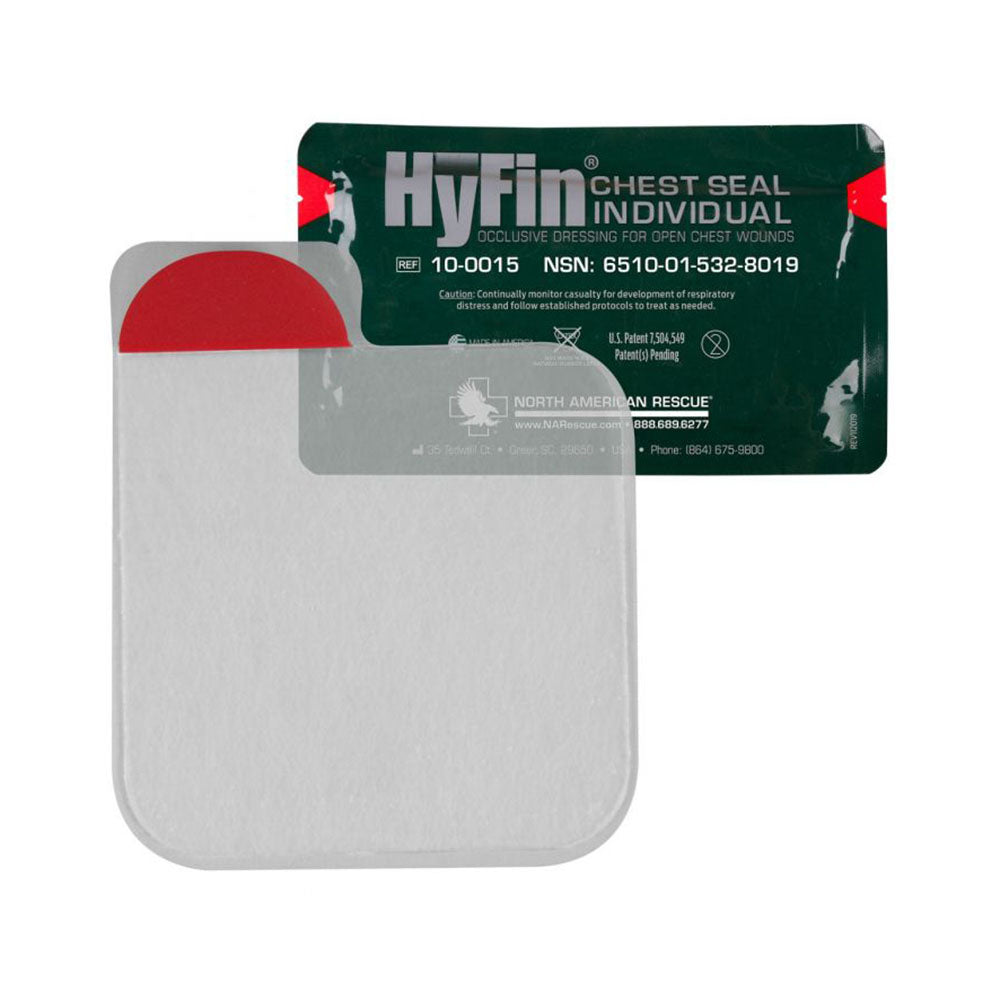 Elite First Aid HyFin Individual Chest Seal for Occlusive Trauma Care