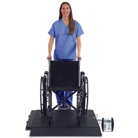 Detecto 6400 Portable and Low-Profile Wheelchair Scale