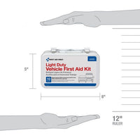 First Aid Only 10 Person Vehicle First Aid Kit, Weatherproof Steel Case(Pack of 8)